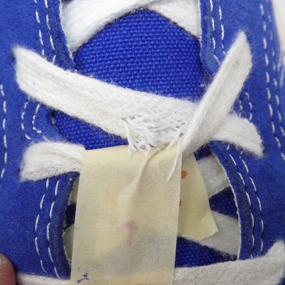 Converse All Star Cruise Ox Low Top Blue Platform Sneakers Mens 5.5 Womens 7 - Picture 4 of 10